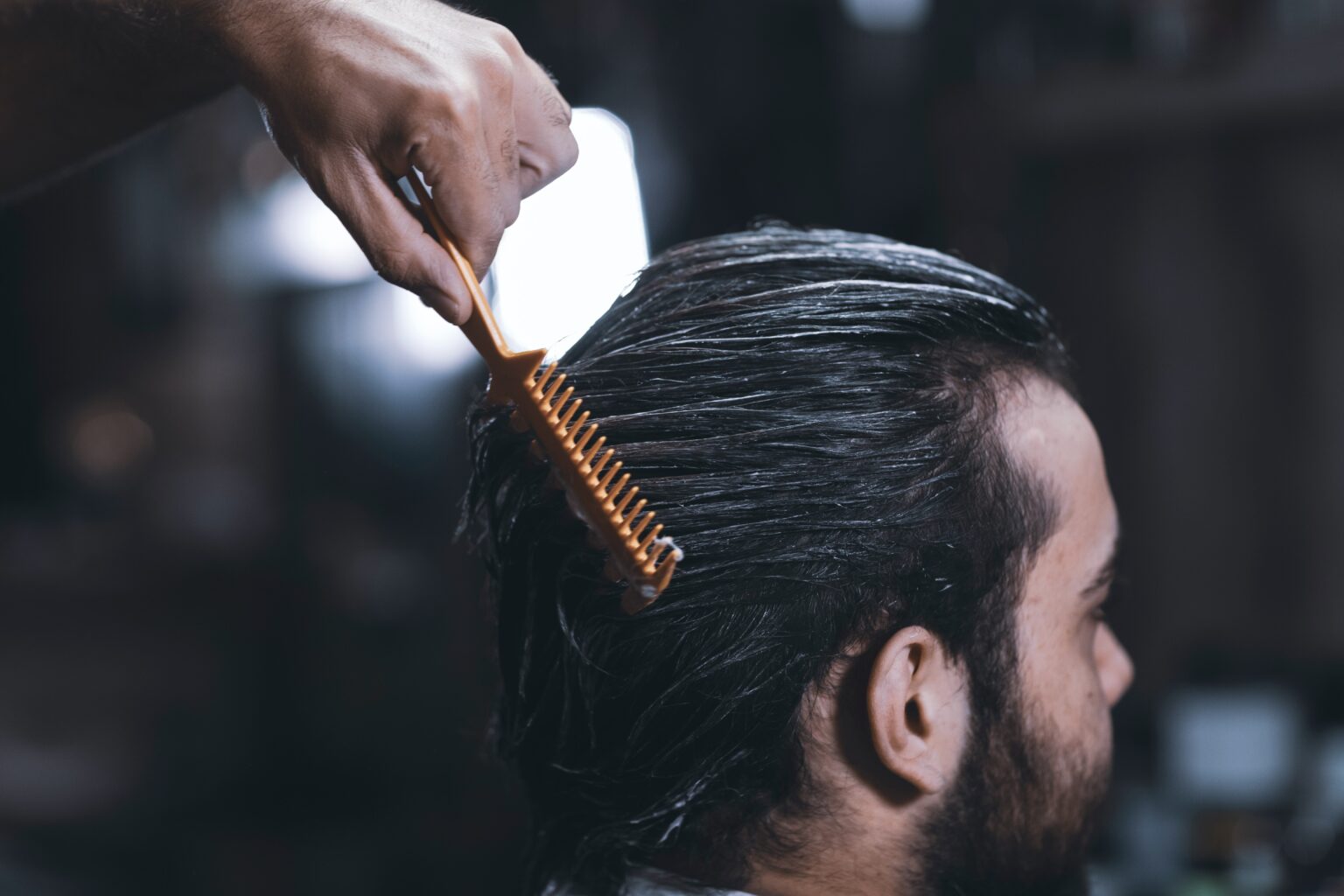 Protein Treatment Keratin Treatment Brazilian protein beautiful hair process keratin protein treatment men Benefits of Protein and Keratin Treatment for Hair hairdresser elegantcy salon